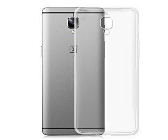 OnePlus 3 case, OnePlus 3T case, TopAce Ultra Thin Transparent Soft Gel TPU Silicone Case Cover For OnePlus 3T (Clear)