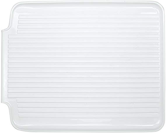 Better Houseware 1480/W Large Dish Drainer Board, White