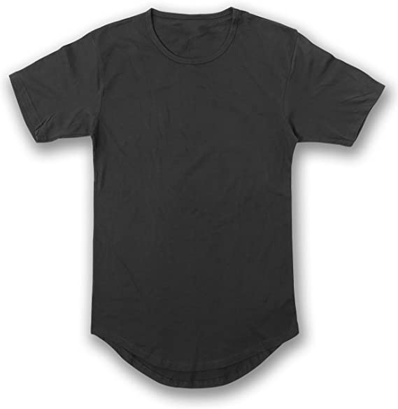 Men's Hipster Longline Drop Cut T-Shirts