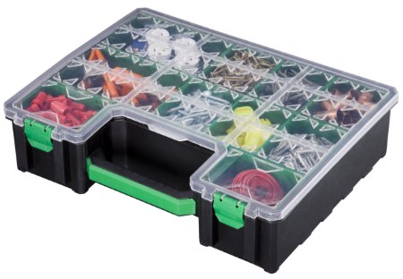 Stack-On DCOG-10 Deluxe Deep Cup Parts Storage Organizer with 10 Removable Cups