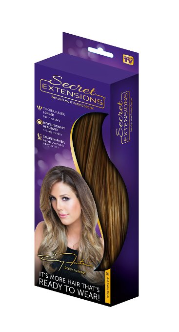 Secret Extensions - Hair Extensions by Daisy Fuentes, Dark Golden Blonde