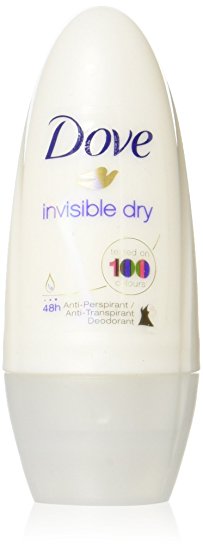 Dove Invisible Dry 48 Hs Anti-perspirant Roll-on Deodorant. 50 Ml. (Pack of 3)