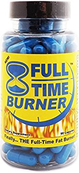 Full-Time Fat Burner - Get The Best Natural Fat Burning Supplement for Both Men and Women - Lose Weight With Weight Loss Diet Pills That Work Fast - 90 Capsules by Full-Time