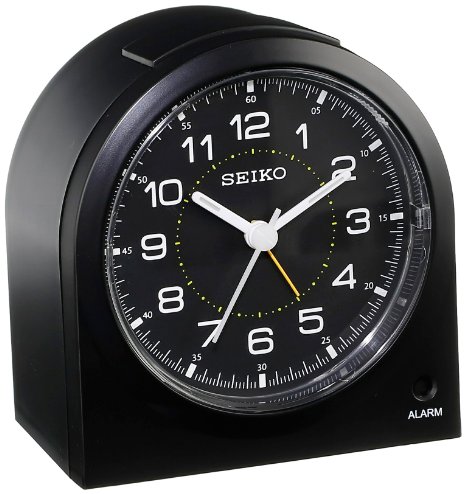 Seiko QHE085KLH Bedside Alarm Clock