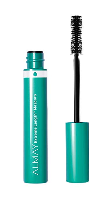 Almay One Coat Get Up & Grow Extreme Length Waterproof Mascara, Black [040] 0.21 Ounce (Pack of 2)