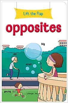 Lift the Flap - Opposites : Early Learning Novelty Board Book For Children