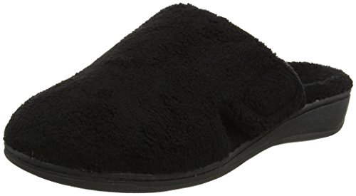 Vionic Indulge Gemma Women Round Toe Canvas Brown Slipper