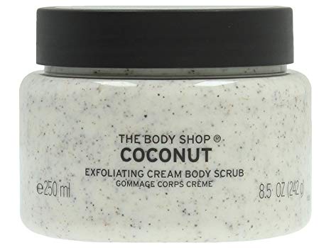 The Body Shop Coconut Exfoliating Cream Body Scrub, 8.5 Oz