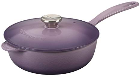 Le Creuset L2557-21BPS Enameled Cast-Iron  2 1/4 quart Saucier Pan, Provence