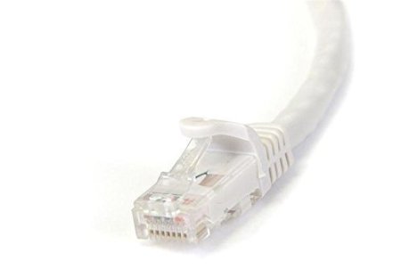 Cat6 50FT Networking RJ45 Ethernet Patch Cable Xbox  PC  Modem  PS4  Router - 50 Feet White