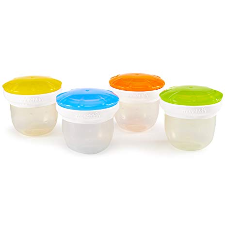 Munchkin 4 Piece Silicone Freezer and Storage Cups