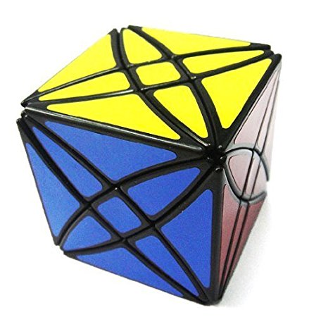 Lanlan® Flower Rex Puzzle Cube Black