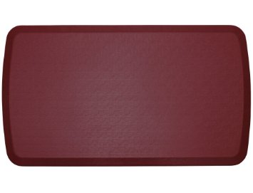 GelPro Elite Linen Floor Mat 20 by 36-Inch Cardinal