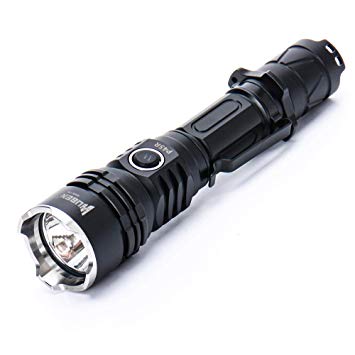 WUBEN P45R Tactical Flashlight 2000 High Lumens CREE LED USB Rechargeable Waterproof Light Torch 18650 Battery Included for Outdoors Camping Hiking