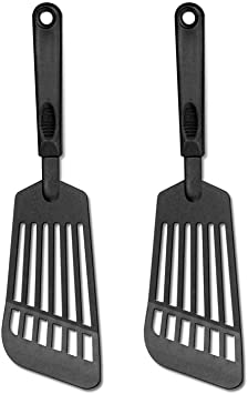 Norpro 907 Nylon 12-Inches Long Jumbo Slotted Spatula Turner (2-Pack)