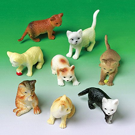Mini Cat Figures Asst. (12 count)