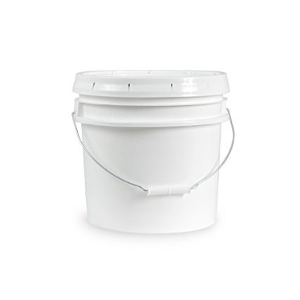 Food Grade 3.5 Gallon Bucket - 3 Pack With Lids