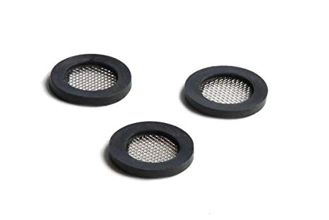 Barclay's Buys Shower Head Gasket - Rubber Washer - Creates A Seal To Prevent Leakage - With Wire Mesh Middle, 3/4 inch (3 Pack)