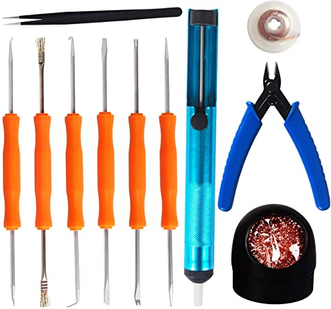 Kaisi Professional Solder Assist Tools and Accessory Kit (11 Piece)