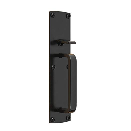 Gate Thumb Latch N109-050 by National Hardware in Black
