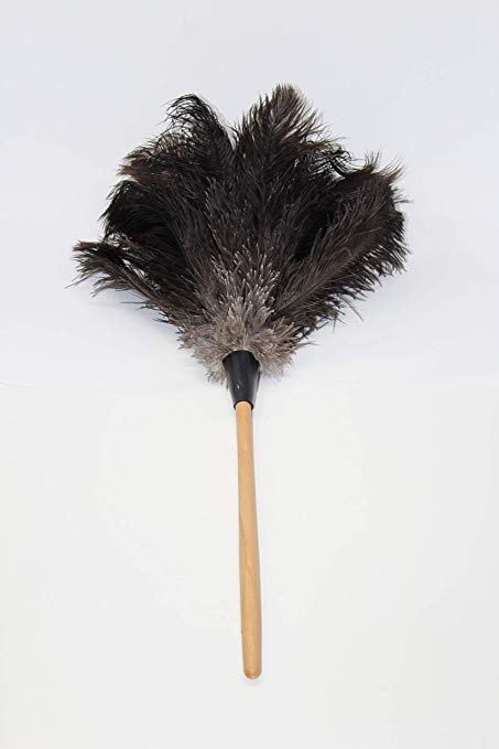 GM Royal Ostrich Feather Duster (Medium GM02 (22"), Black)