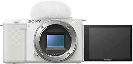 Sony Alpha ZV-E10 - APS-C Interchangeable Lens Mirrorless Vlog Camera - White