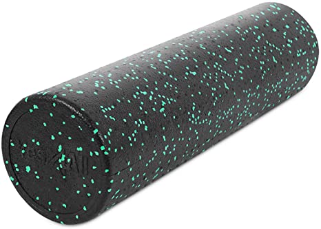 Yes4All EPP Exercise Foam Roller – Extra Firm High Density Foam Roller – Best for Flexibility and Rehab Exercises (Solid Colors)