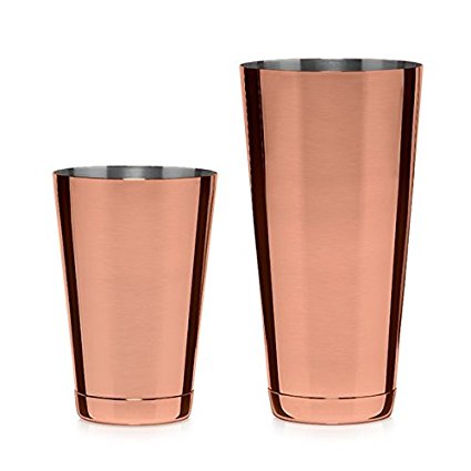 Cocktail Kingdom Koriko Weighted Shaking Tin Set - Copper-Plated