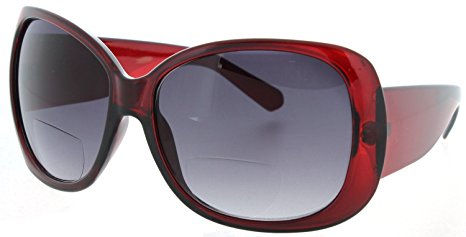 Womens Bifocal Sunglasses Sun Readers Jackie O Designer Style Glasses