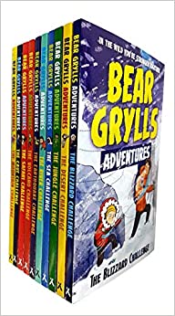 Bear Grylls Adventure Series Mountain Challenge 10 Books Collection Set