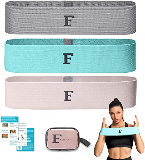 Fabric Resistance Band for Women Legs and Butt – High Elastic Exercise Bands Fabric Fitness Band Heavy Workout Booty Bands for Exercise Glute, Hip Circle Squat Bands, Working Out Legs Belt Theraband