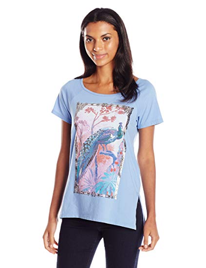 Lucky Brand Women's Peacock Tee