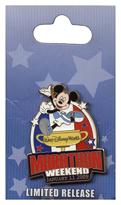 Disney Pin - WDW- 2009 Marathon - Mickey Mouse