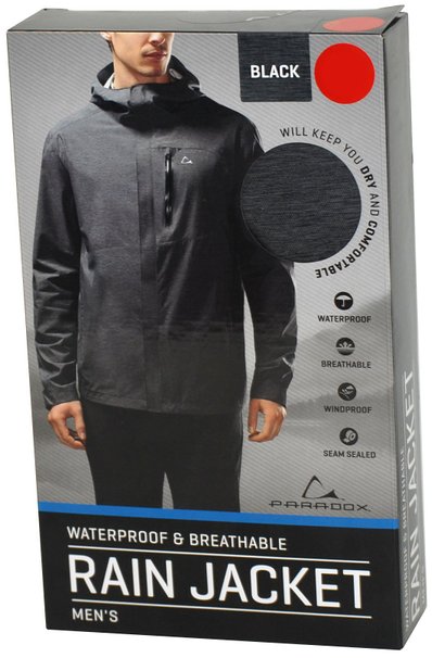 Paradox Waterproof and Breathable Mens Rain Jacket