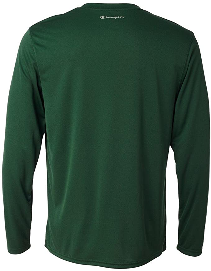 Champion Men's Long-Sleeve Double-Dry Performance T-Shirt