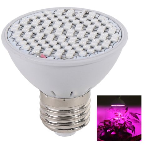 Pack of 4 Lvjing 5W Led Plant Grow Light Lamp E27 Base 106pcs 2835SMD Red Blue LED for Indoor Plants Garden Greenhouse Hydroponic System Kit AC85265V