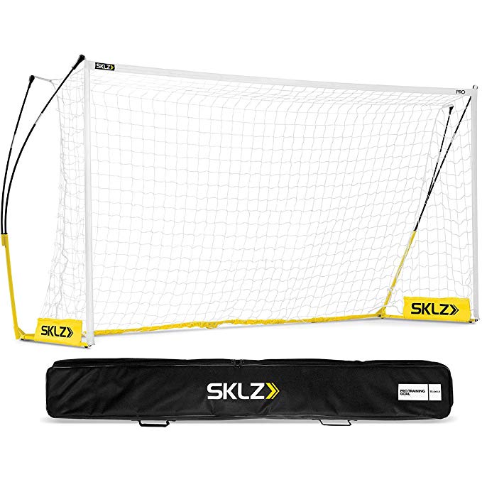 SKLZ Pro Training Goal - Portable Soccer Goal. (6'x4', 8'x5', 12'x6', 18'6x6'6)