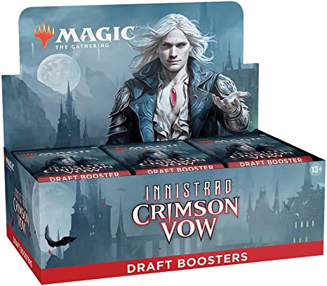 Magic: The Gathering Innistrad: Crimson Vow Draft Booster Box | 36 Packs   Box Topper (541 Magic Cards)