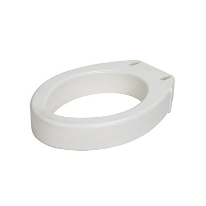 Drive Medical Toilet Seat Riser, Elongated