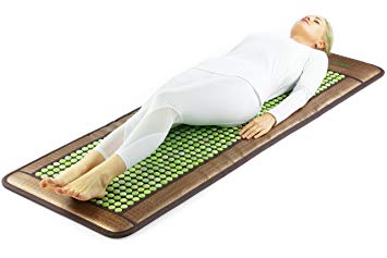 HL HEALTHYLINE - Far Infrared Heating Mat - 72inL x 24inW (Full Length and Firm) - Jade Hot Stone - Negative Ions