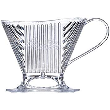 Melitta Signature Series 1-Cup Pour-Over Coffeemaker - Clear