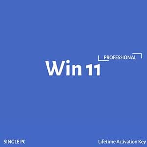 Win 11 Professional Activation Product Key -Lifetime -Single PC