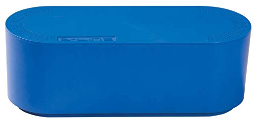 D-Line Cable Tidy Unit | Cable Management Extension Box | Made from a robust, electrically safe ABS material – Small, Blue