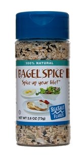 Bagel Spice - With Sea Salt Flakes - Net Wt 2.6 oz