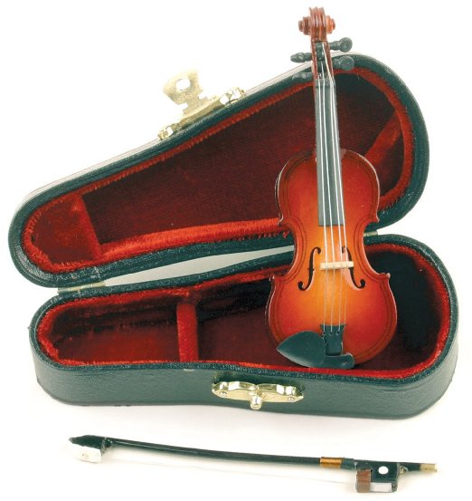 Miniature Violin Small 4 inches