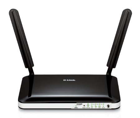 D-Link DW 4G / 3G LTE Sim Slot Unlocked Wireless Mobile Broadband Router with 4 Port Ethernet DWR-921/B UK Plug