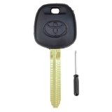 Ignition Key Blank For Toyota Camry Avalon Prius Sienna Solara Chip 4C