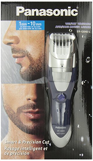 Panasonic Milano Series ERGB40S Rechargeable Beard Trimmer Wet/Dry