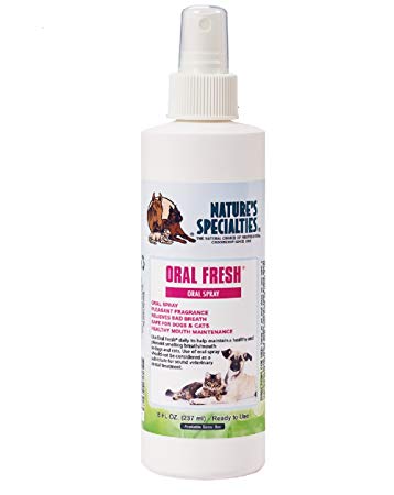 Nature's Specialties Fresh Oral/Dental Care for Pets, 8-Ounce