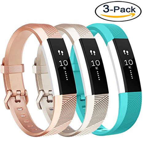 Vancle Fitbit Alta HR Bands and Fitbit Alta bands, Newest Sport Replacement Wristbands with Secure Metal Buckle for Fitbit Alta HR / Fitbit Alta